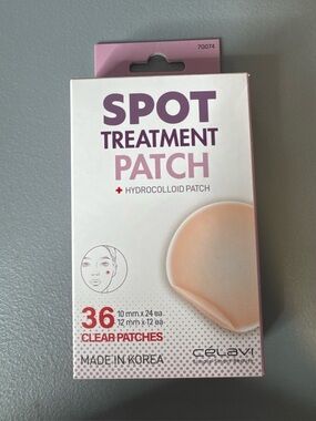Celavi Spot Treatment Patch - Clear Hydrocolloid Patches 36pcs skincare acne